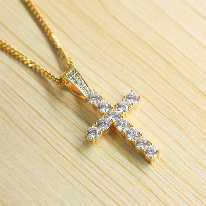 Diamond Cross Pendant