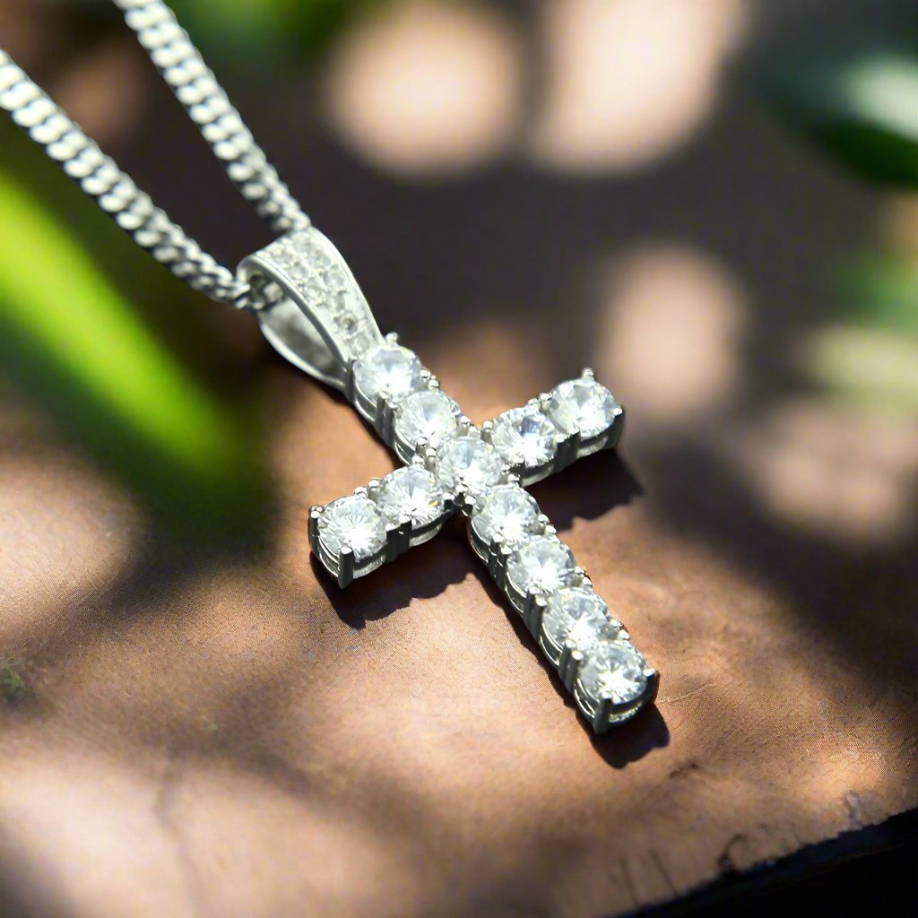 Diamond Cross Pendant